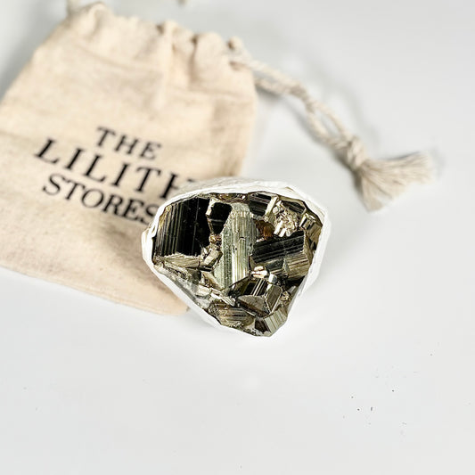 Peruvian Pyrite Cluster – 147g -Golden Brilliance & Striking Presence