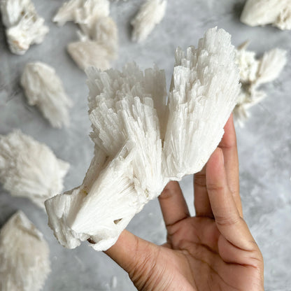 Scolecite cluster - 418 Gm | Inner Peace & Spiritual Transformation