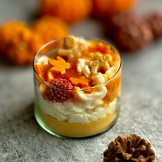 Cozy Winter Jam Dessert Candle