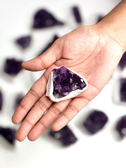 Natural Brazilian Amethyst Cluster