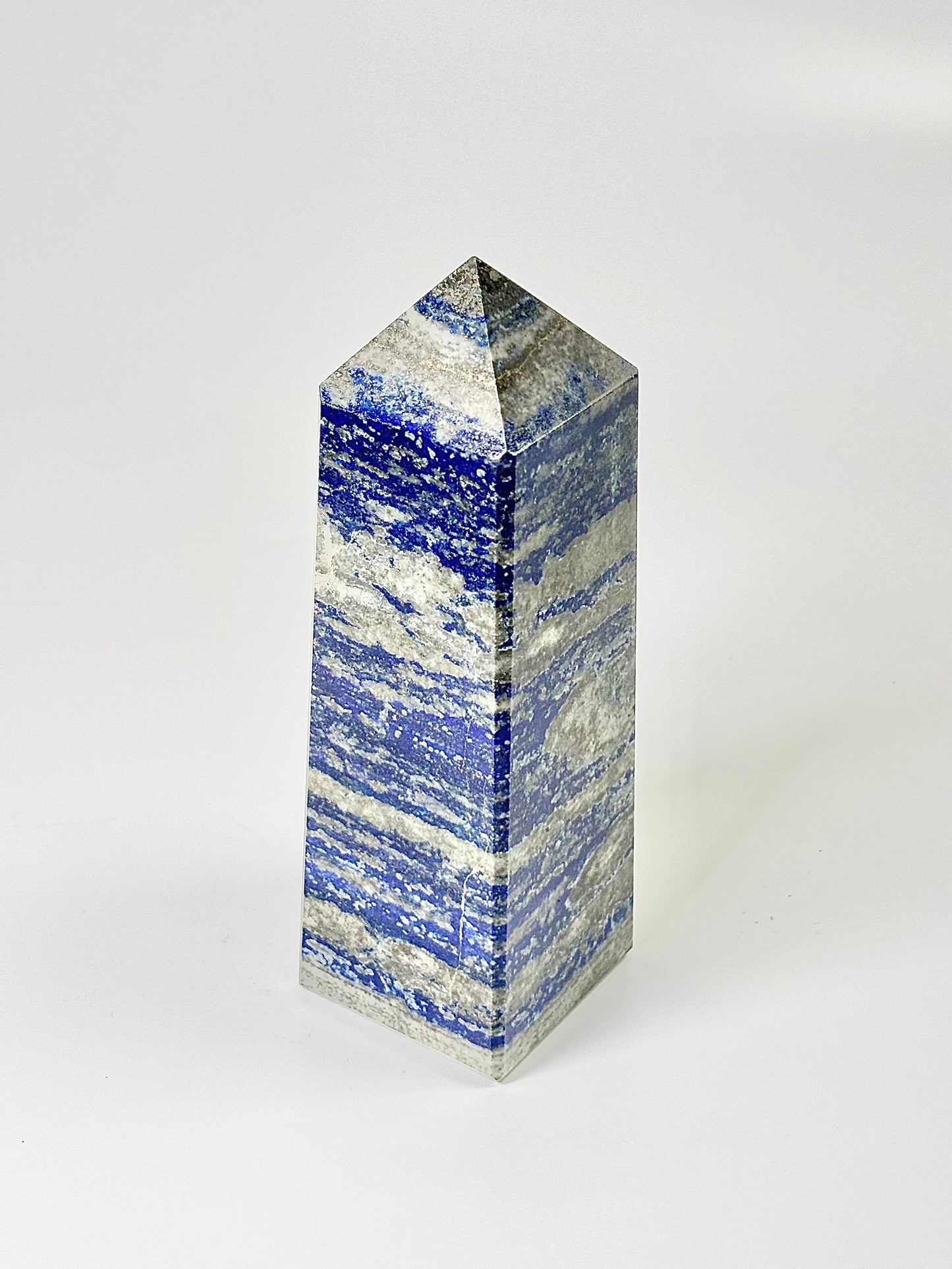 Four Facet Lapis Lazuli Tower – 870g - Truth, Wisdom & Inner Power