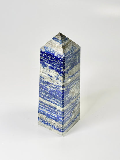Four Facet Lapis Lazuli Tower – 870g - Truth, Wisdom & Inner Power
