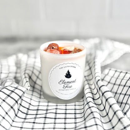 Elemental Fire Intention Candle