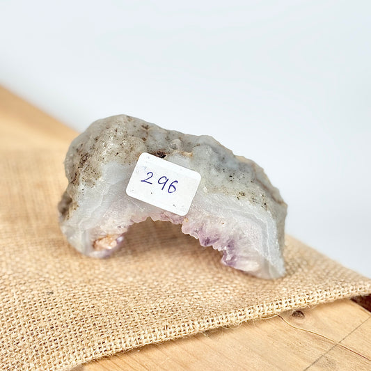 Amethyst Cluster - 296 Gm | Helps activating Third Eye & Psychic abilities