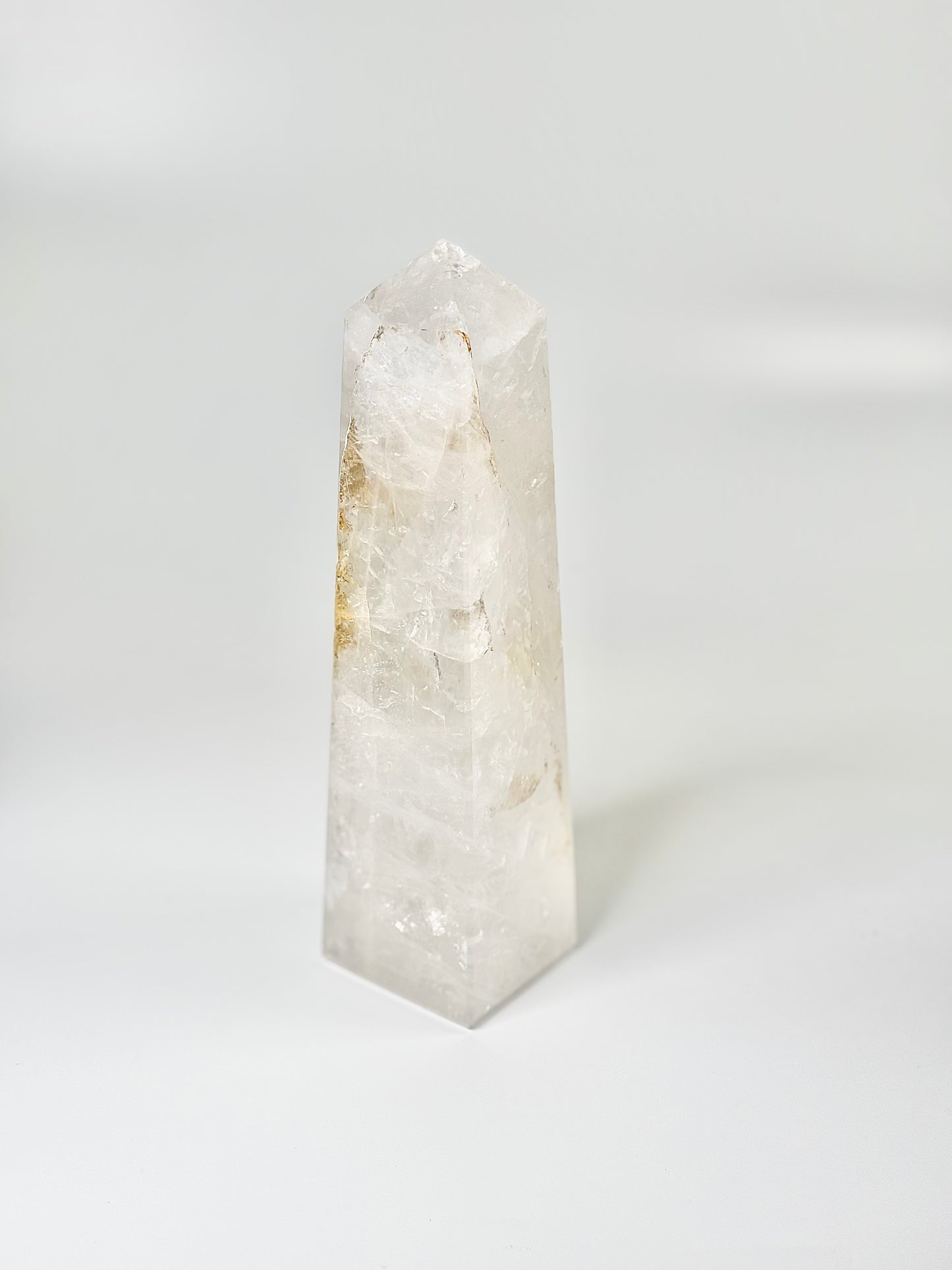 Four Facet Clear Quartz Tower – 930g - Amplify, Align & Awaken