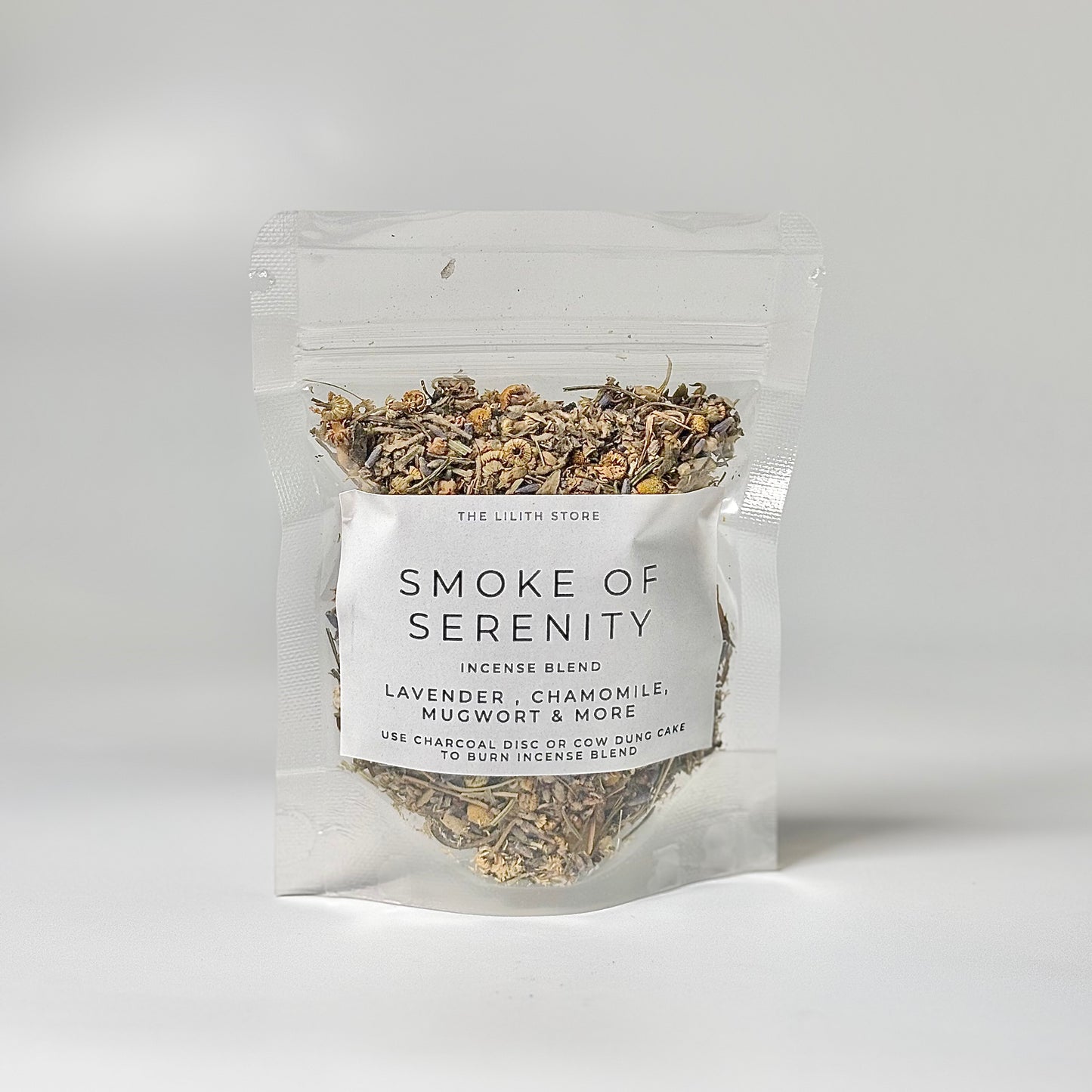Smoke of Serenity – Loose Herb Incense Blend | Emotional Clearing • Protection • Ritual Calm