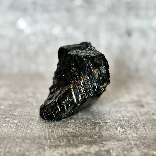Raw Free Form Large Black Tourmaline 470 Gm
