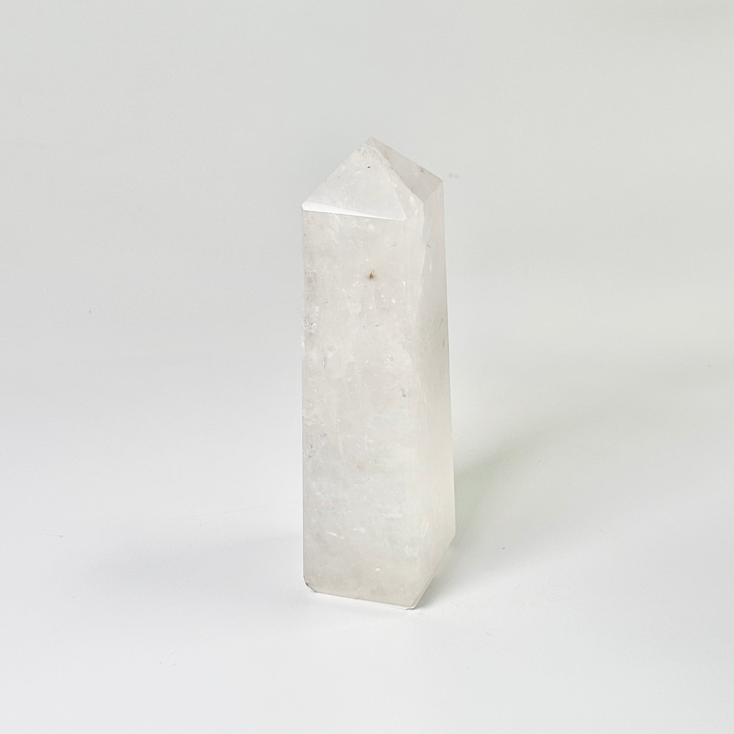 Four Facet Clear Quartz Tower – 260g - Amplify, Align & Awaken