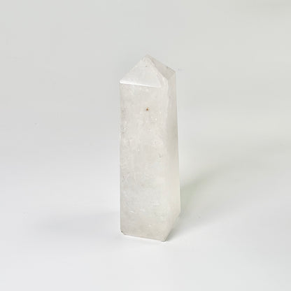 Four Facet Clear Quartz Tower – 260g - Amplify, Align & Awaken