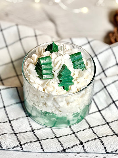 Winter Christmas Forest Dessert Soy Scented Candle | Christmas