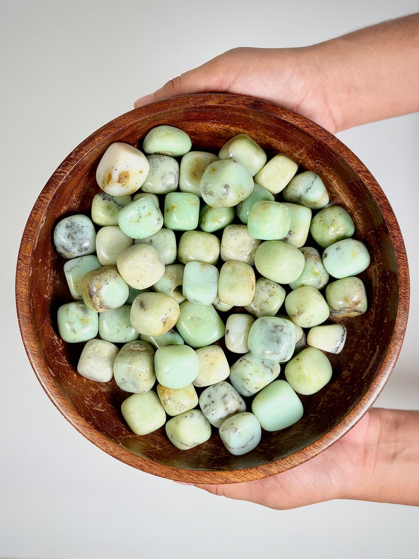 Chrysoprase Tumble Stone – 1 Piece | The Lilith Store