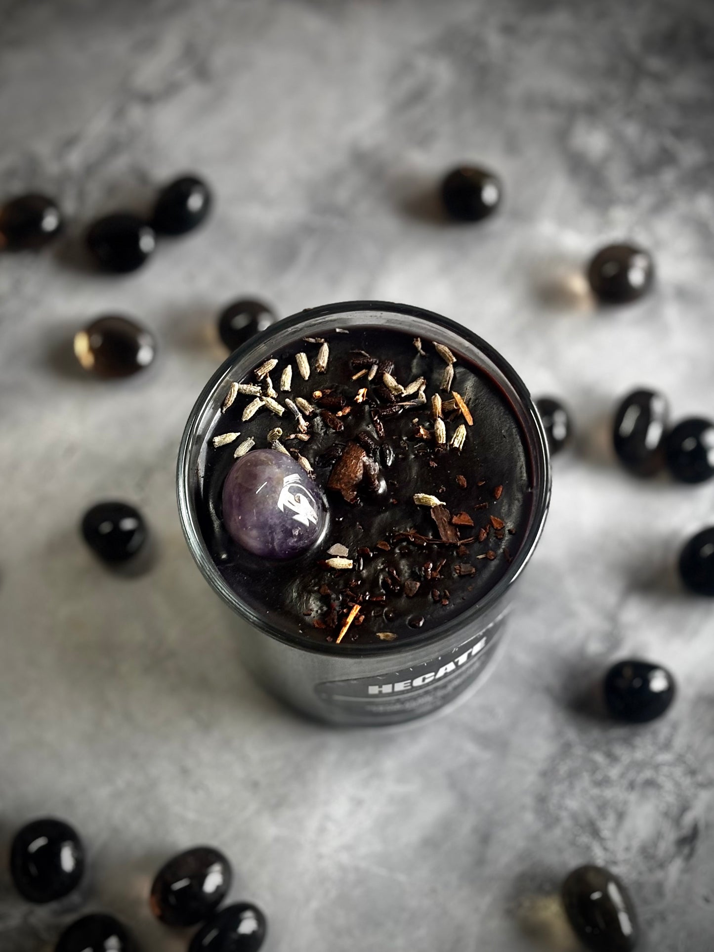 Hecate Altar Candle – 200 g Soy Wax Jar Candle for Ritual & Devotion