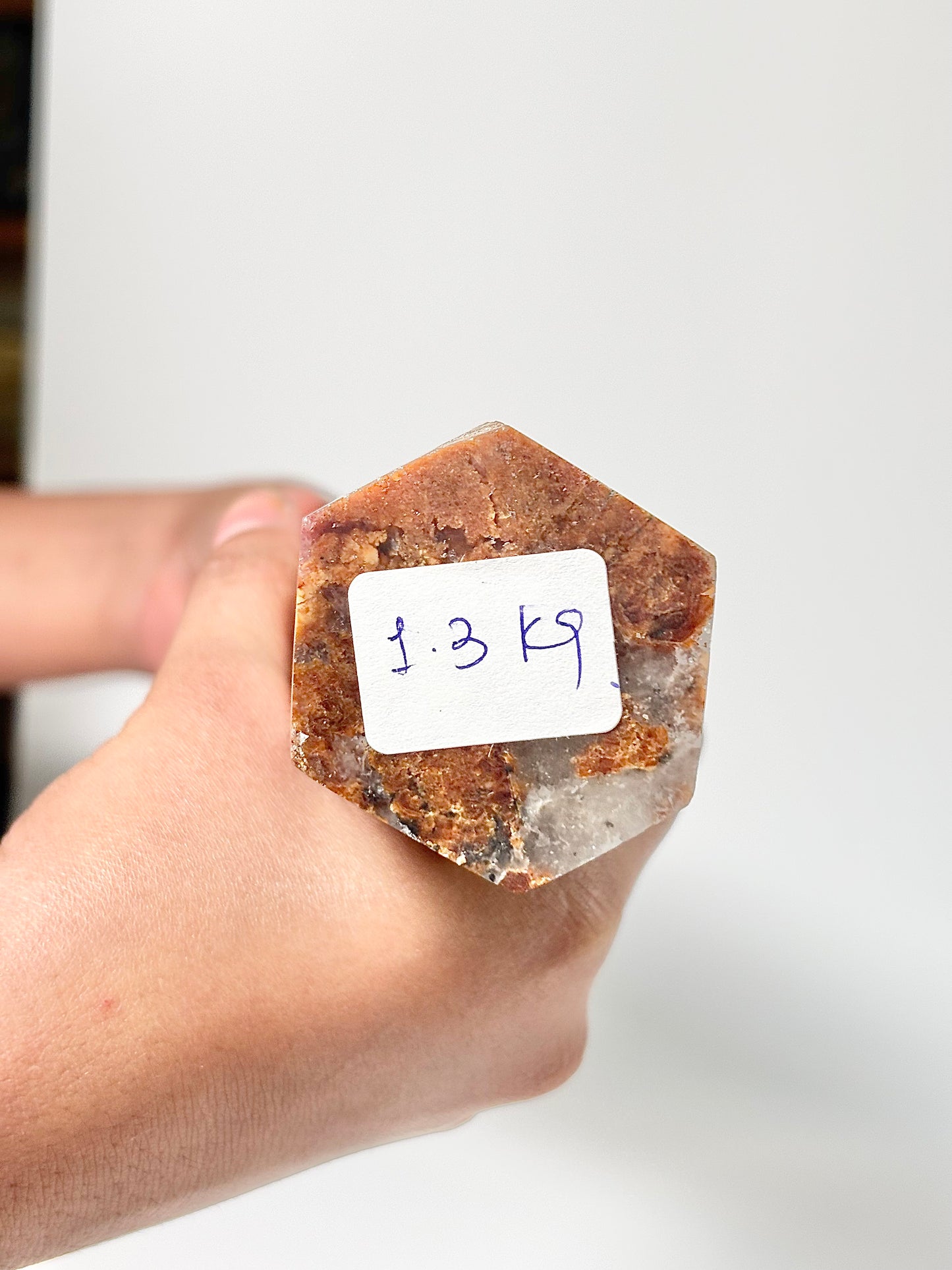 Super Pink Rhodonite Tower 1.3 Kg – Emotional Healing & Heart Alignment