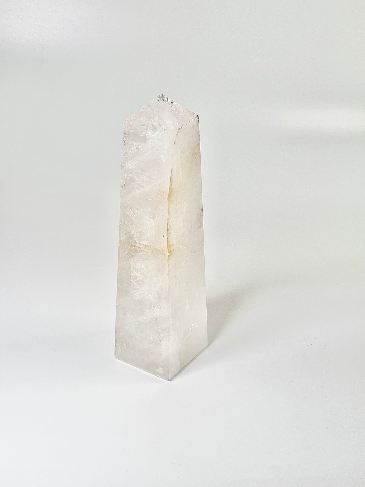 Four Facet Clear Quartz Tower – 930g - Amplify, Align & Awaken