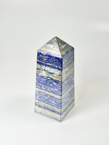 Four Facet Lapis Lazuli Tower – 1.6kg - Truth, Wisdom & Inner Power