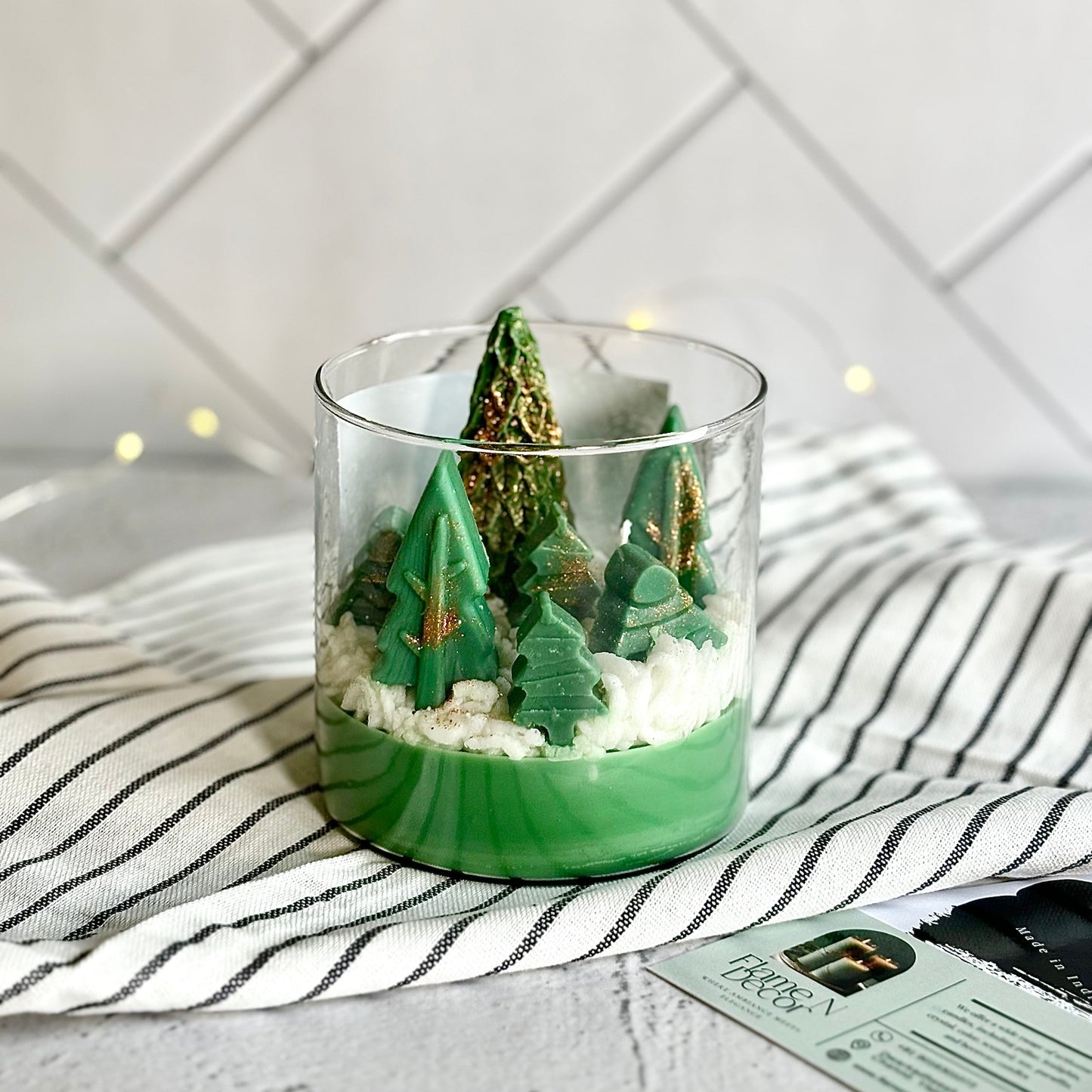 Winter Forest Decorative Soy Scented Candle | Holidays