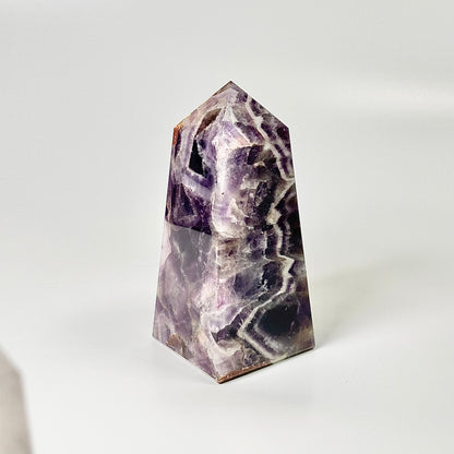 Four Facet Chevron Amethyst Tower – 1170g - Amplified Intuition & Focused Healing