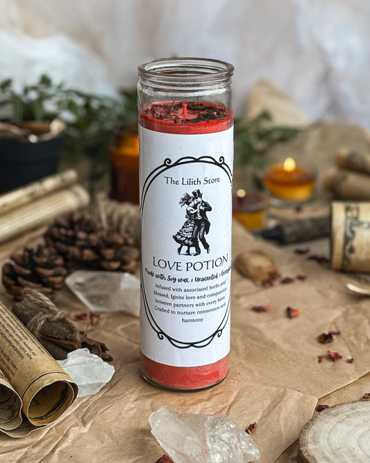 Love Potion Prayer Jar - 7 Day Consecutive Working Candle