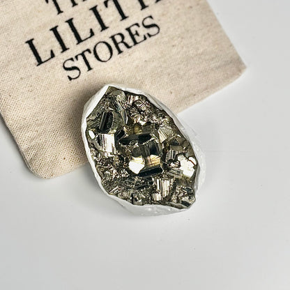 Peruvian Pyrite Cluster – 53g - Golden Brilliance & Striking Presence