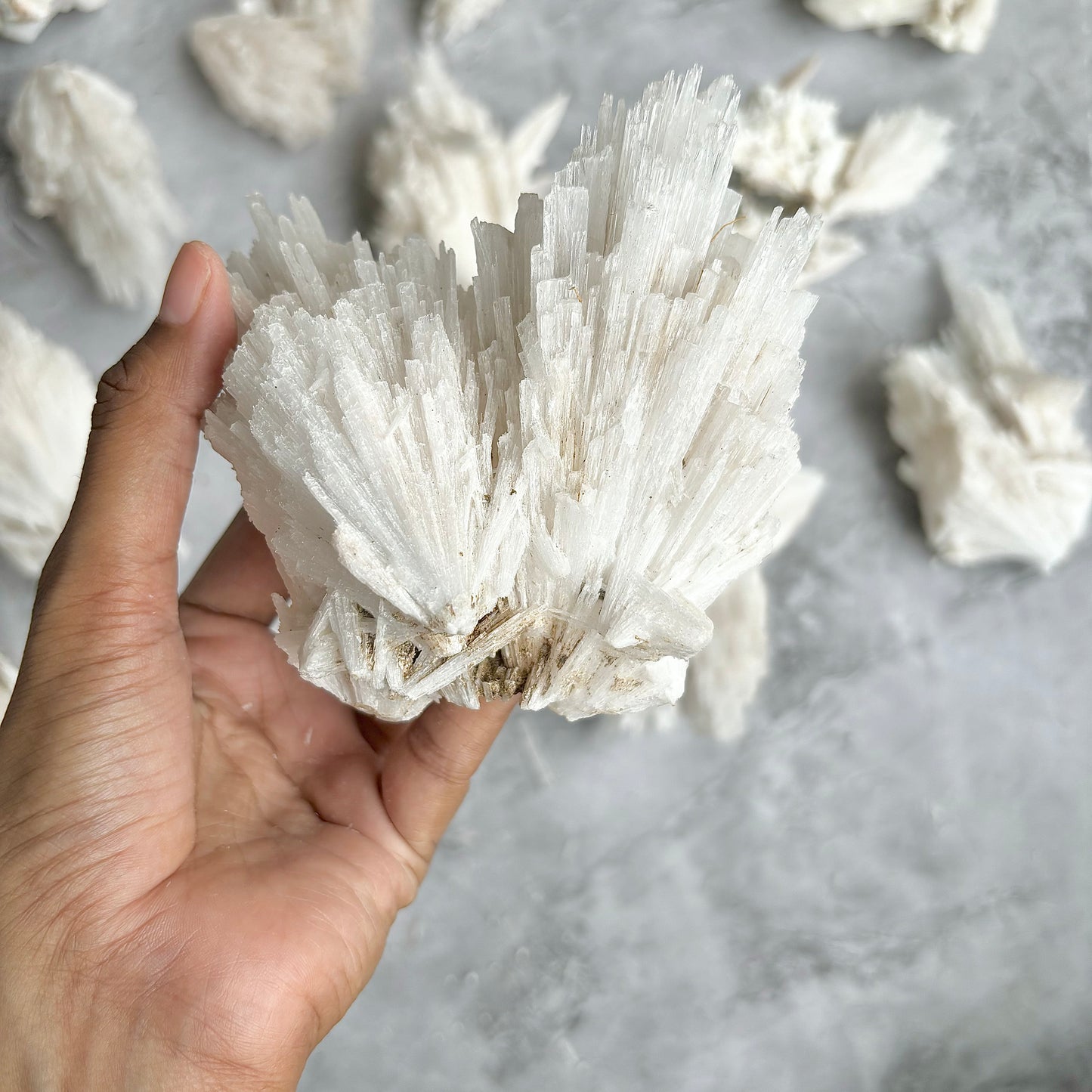 Scolecite cluster - 452 Gm | Inner Peace & Spiritual Transformation