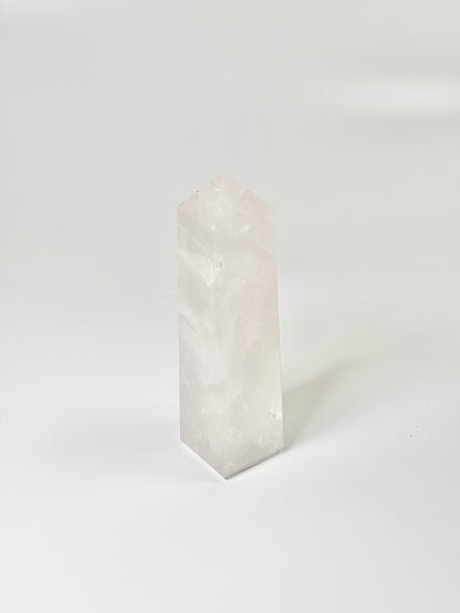 Four Facet Clear Quartz Tower – 390g - Amplify, Align & Awaken
