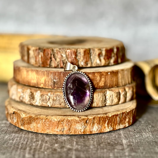 Amethyst Pendant – Calm, Clarity & Balance