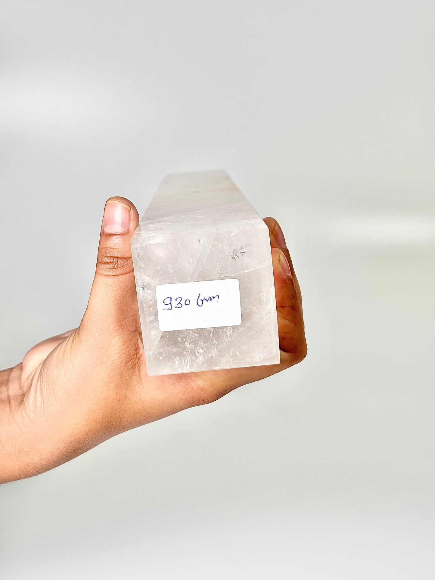 Four Facet Clear Quartz Tower – 930g - Amplify, Align & Awaken