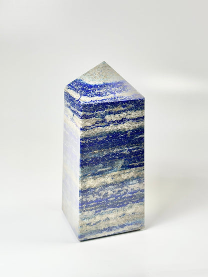 Four Facet Lapis Lazuli Tower – 2kg - Truth, Wisdom & Inner Power