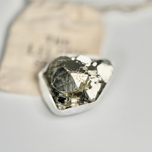 Peruvian Pyrite Cluster – 174 -Golden Brilliance & Striking Presence