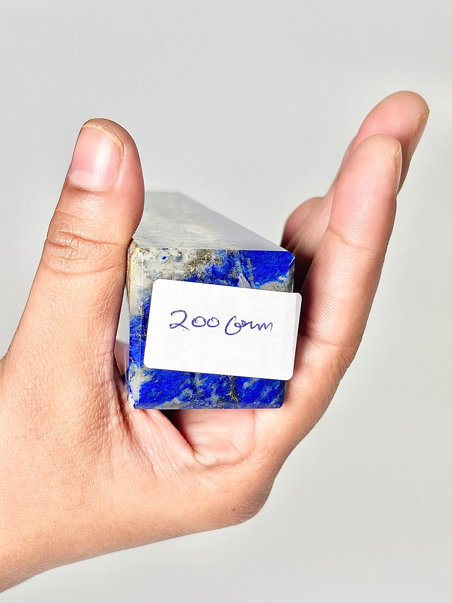 Four Facet Lapis Lazuli Tower – 200g - Truth, Wisdom & Inner Power