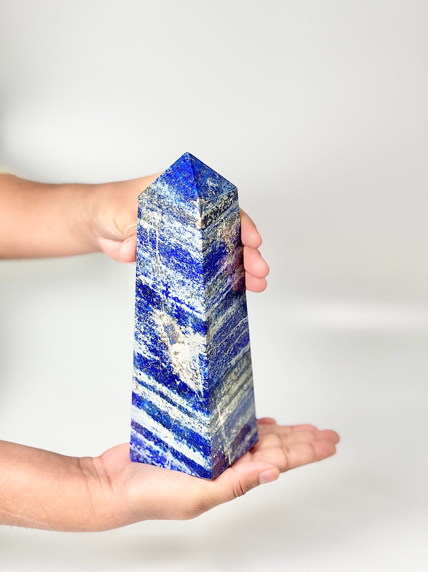 Four Facet Lapis Lazuli Tower – 1.3kg - Truth, Wisdom & Inner Power