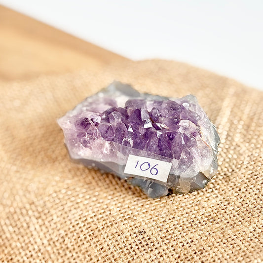 Amethyst Cluster - 106 Gm | Helps activating Third Eye & Psychic abilities