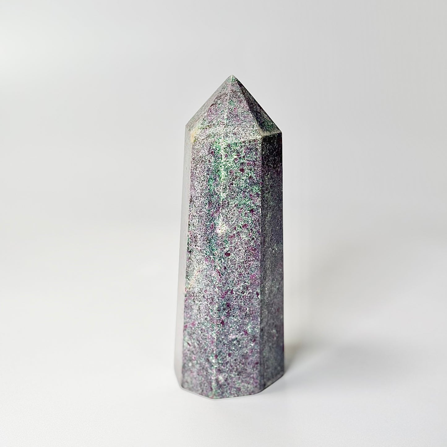Eight Facet Ruby in Kyanite Tower – 696g -Distinctive Colour & Balanced Form