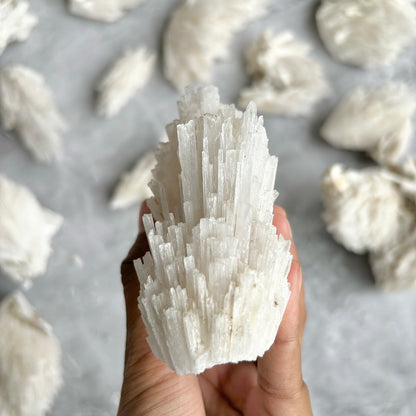 Scolecite cluster - 208 Gm | Inner Peace & Spiritual Transformation