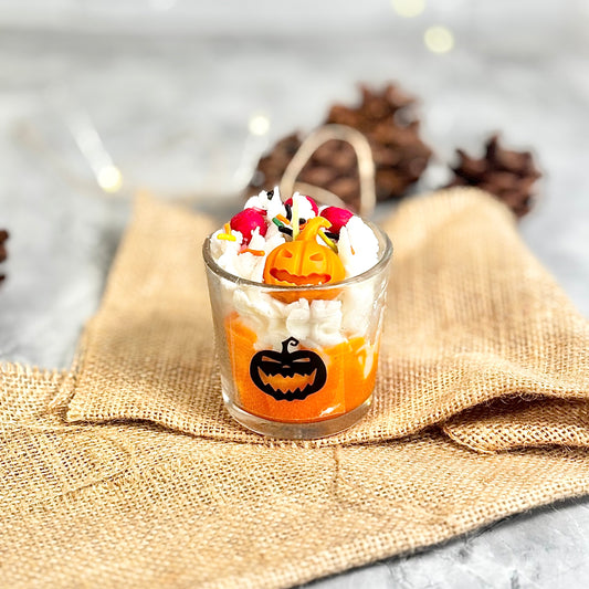 Pumpkin Patch Shot Glass Soy Scented Candle – Pumpkin Spice (65 g)