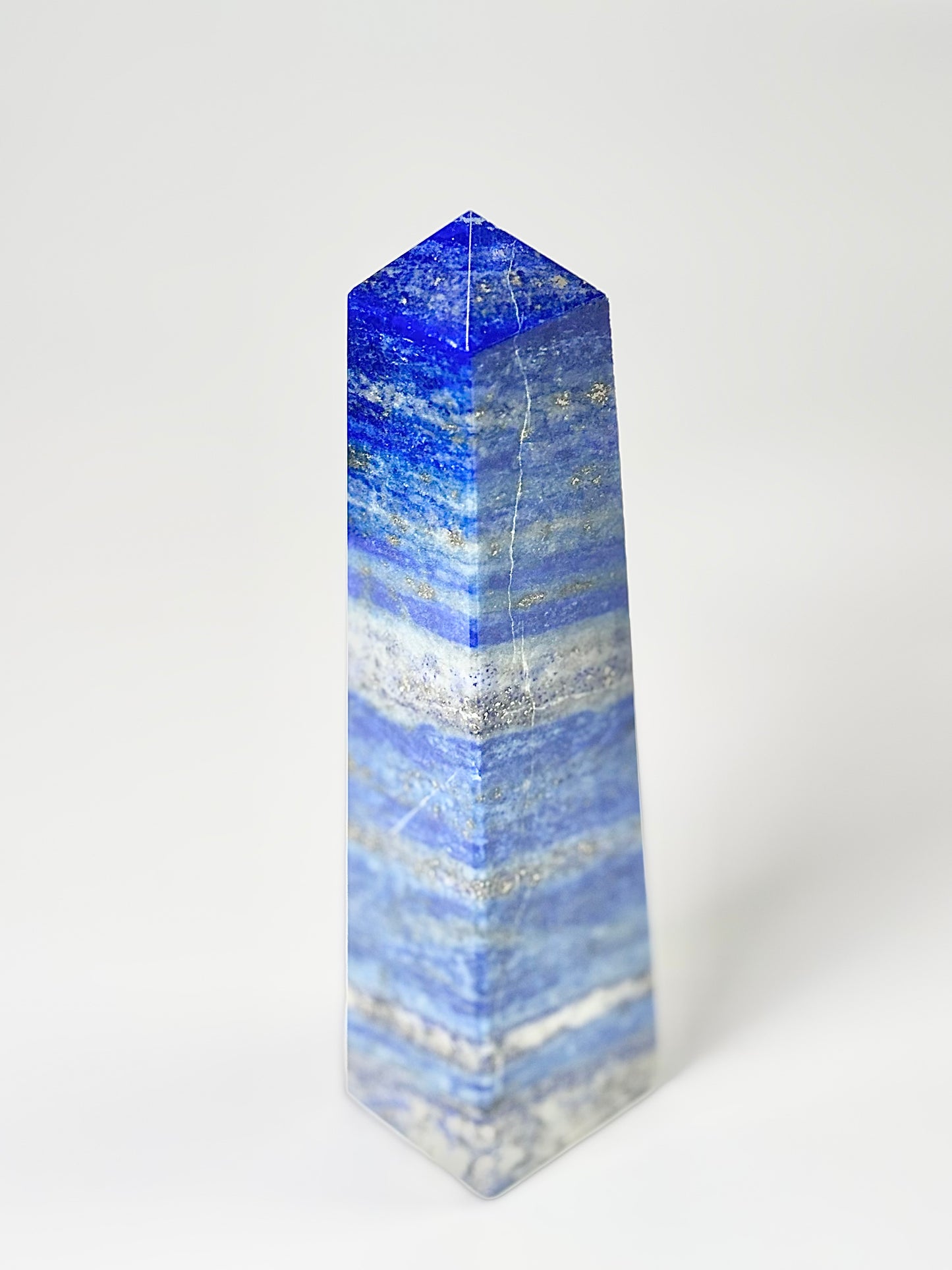 Four Facet Lapis Lazuli Tower – 320g - Truth, Wisdom & Inner Power