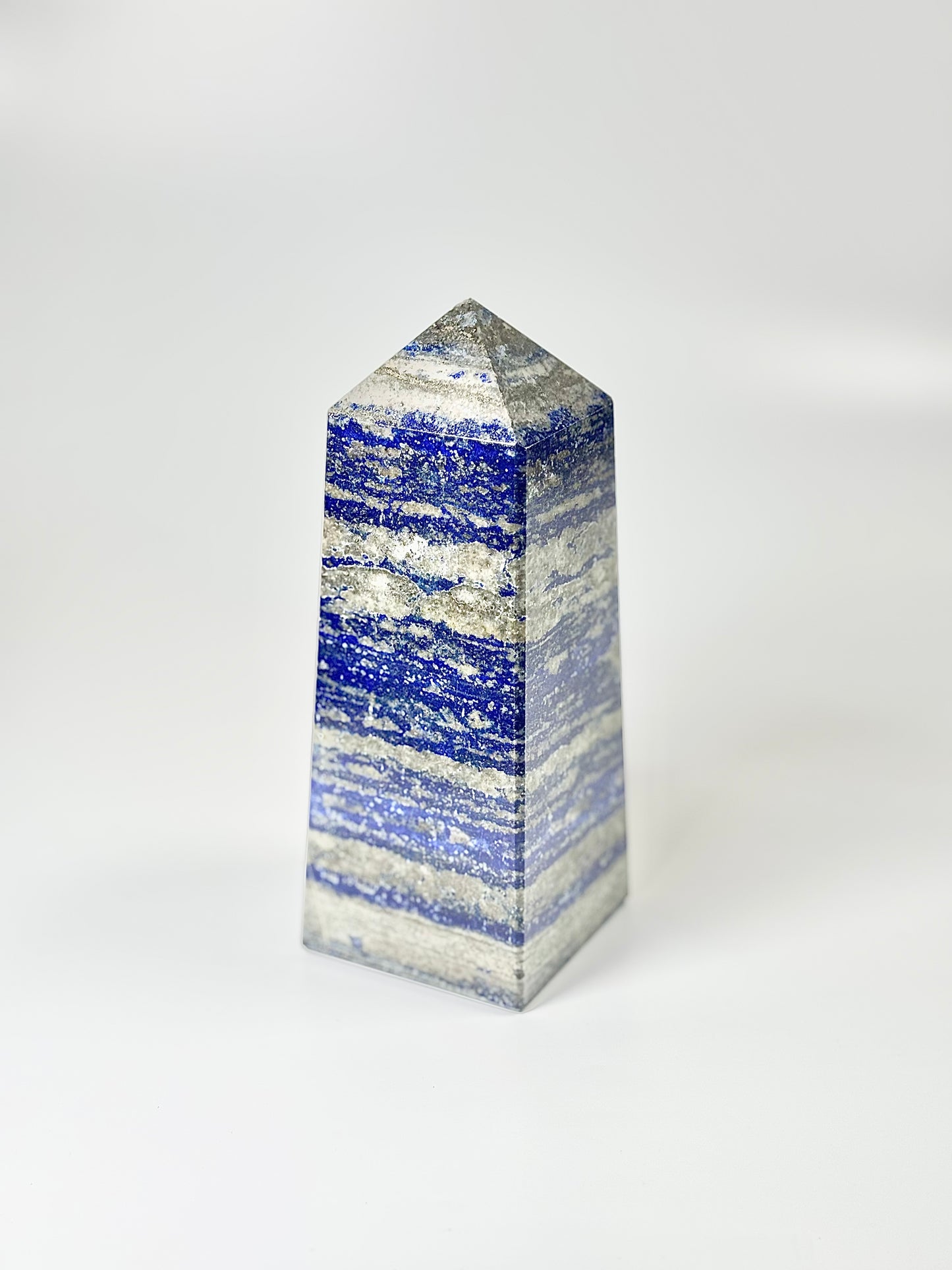 Four Facet Lapis Lazuli Tower – 1.6kg - Truth, Wisdom & Inner Power