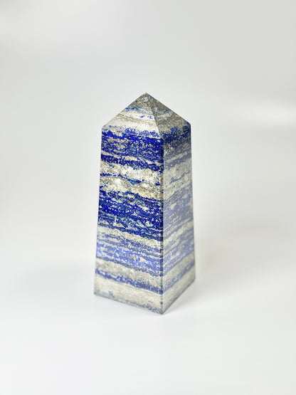 Four Facet Lapis Lazuli Tower – 1.6kg - Truth, Wisdom & Inner Power