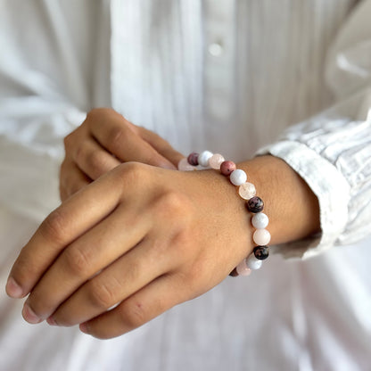 Harmony in Relationship - 8mm Bead Bracelet | Combination Bracelet Series