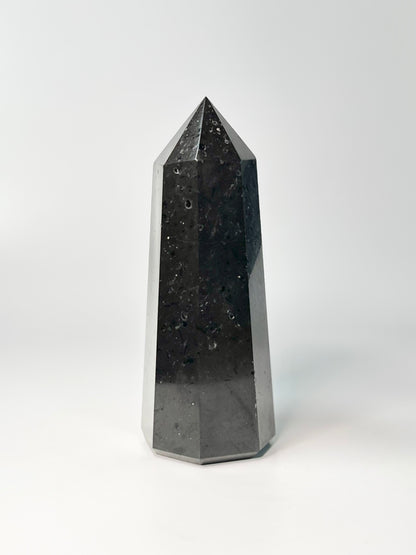 Eight Facet Black Tourmaline Tower – 1.3 kg - Bold Presence & Timeless Design