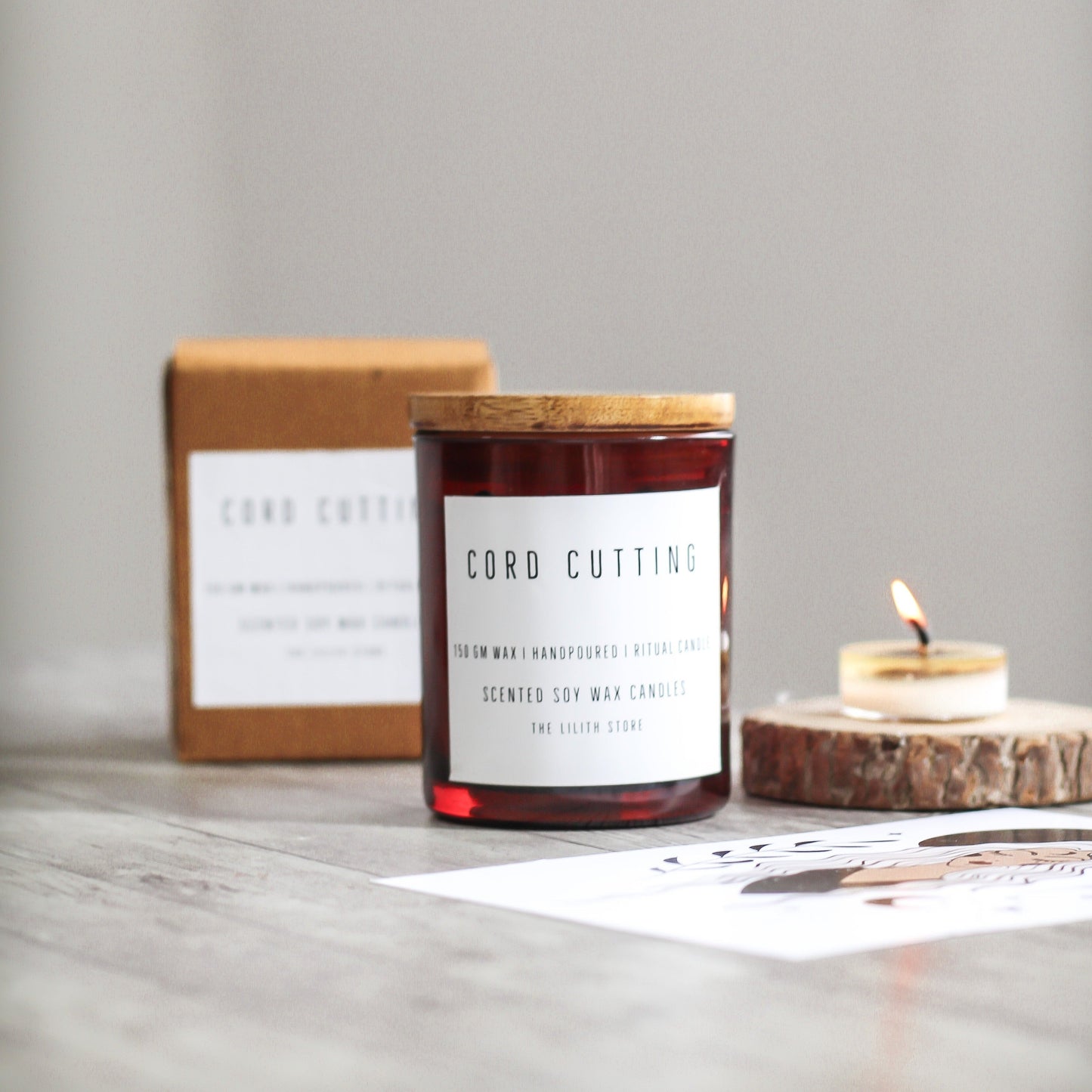 Cord Cutting Ritual Candle - 150 Gm Candles