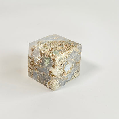Blue Lace Agate Cube - Inner Peace