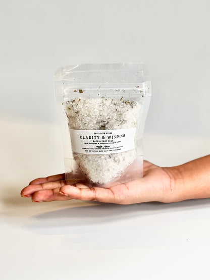 Clarity & Wisdom Bath & Foot Soak – Mindful Ritual Blend