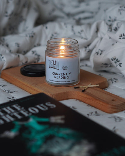 Currently Reading Scented Soy Candle | Vanilla