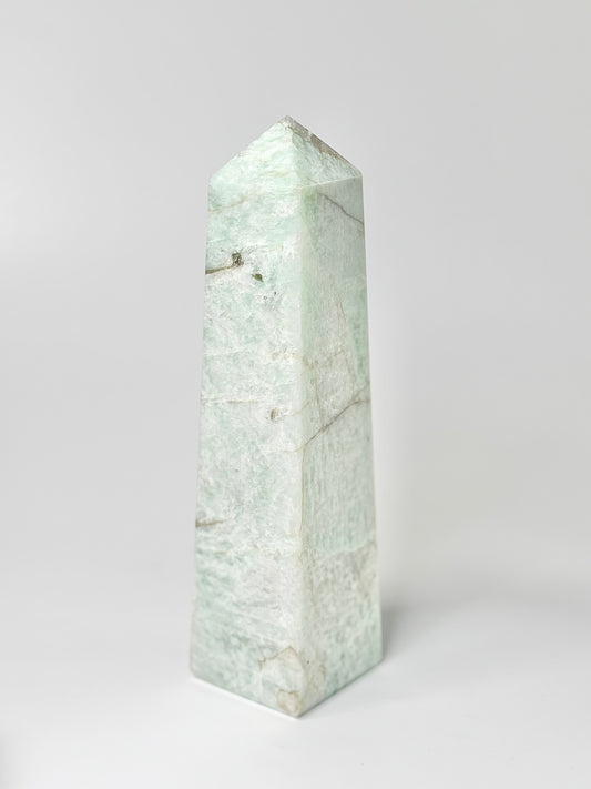 Four Facet Amazonite Tower – 790g - Soothing Colour & Grounded Form