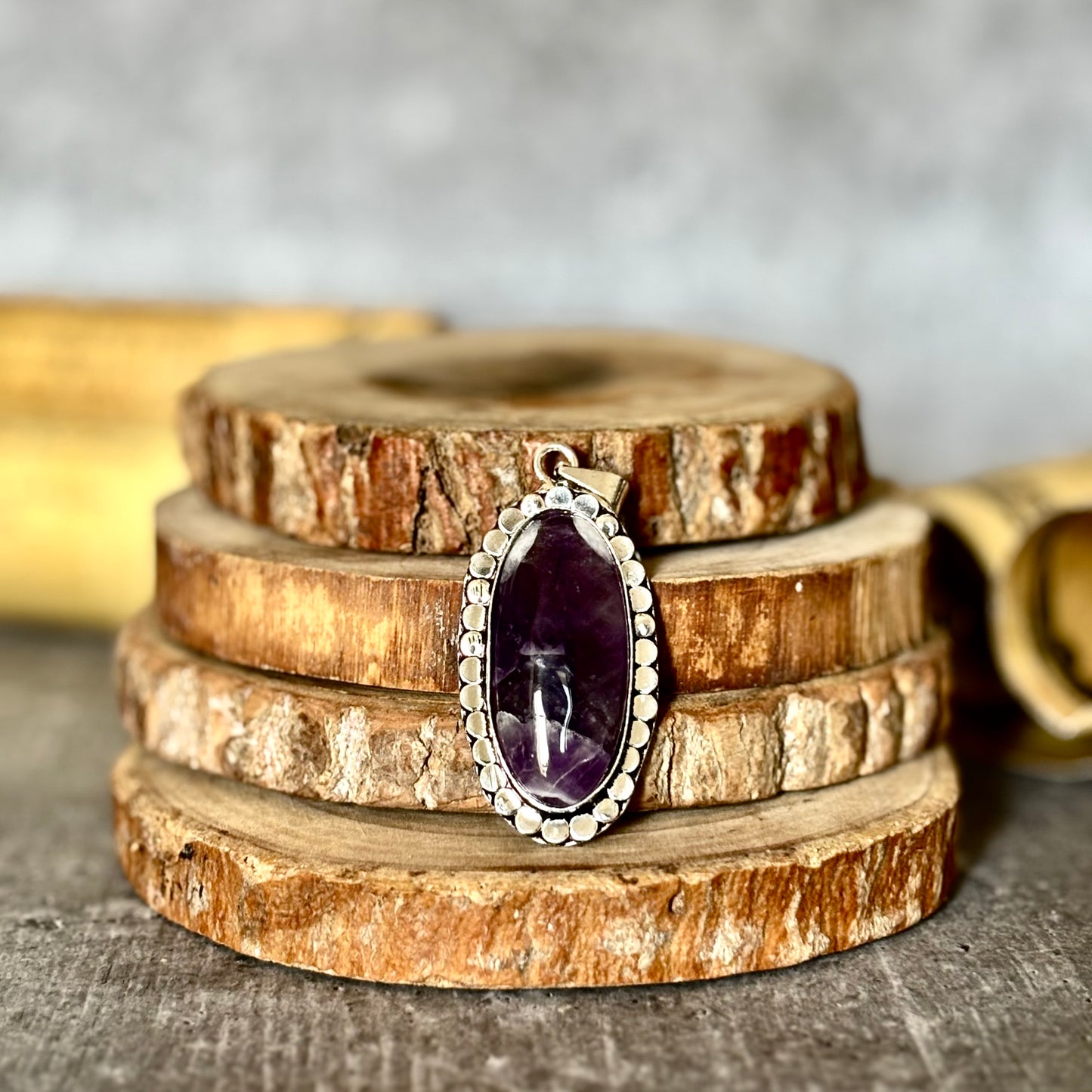 Amethyst Pendant – Calm, Clarity & Balance