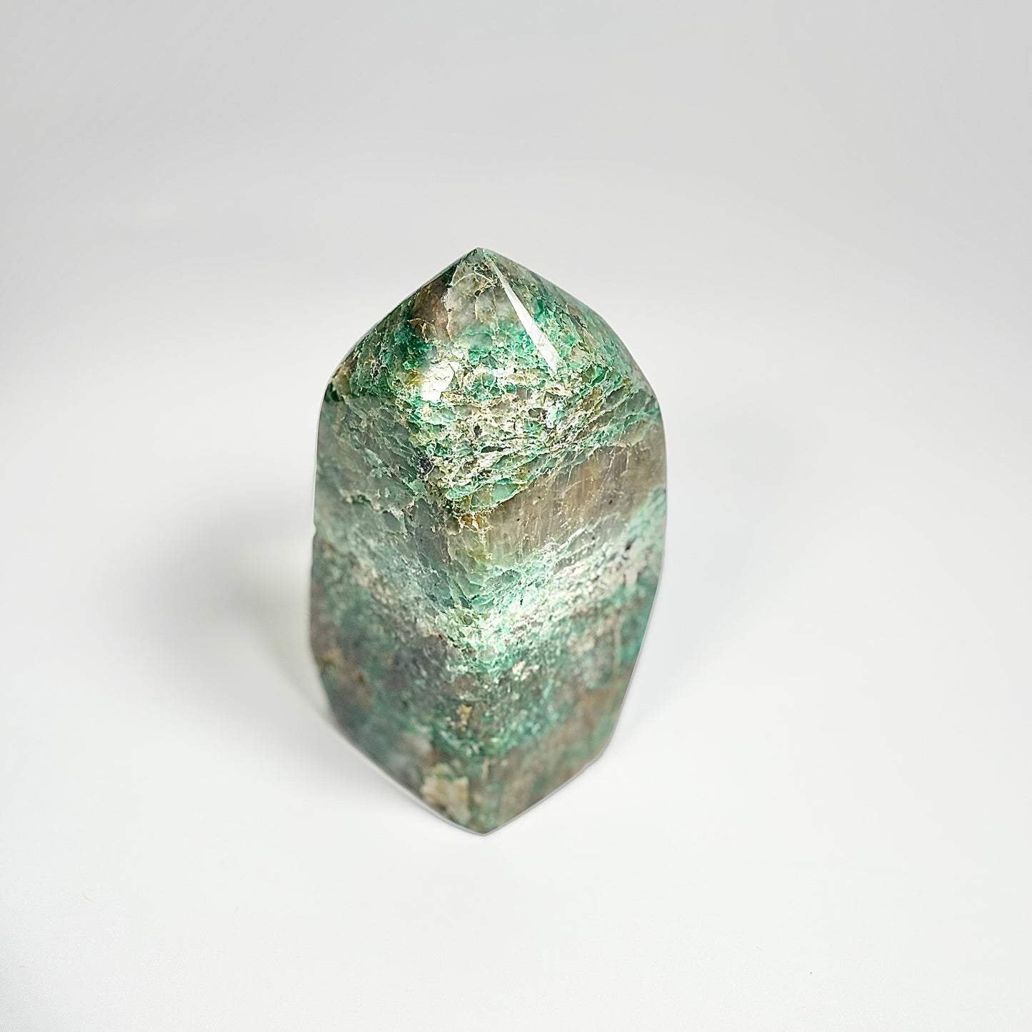Green Chrysocolla Freeform 472g - Calm Emotions • Empower Communication • Connect with Divine Feminine