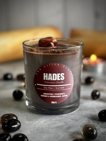 Hades Altar Candle – 200 g Soy Wax Jar Candle for Ritual & Devotion