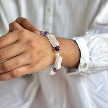 Mindfulness & Meditation Bead & Tumble Bracelet | Combination Bracelet Series