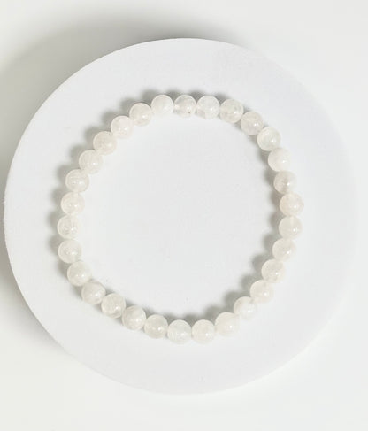 Rainbow moonstone - 6mm | Cultivates Compassion & empathy